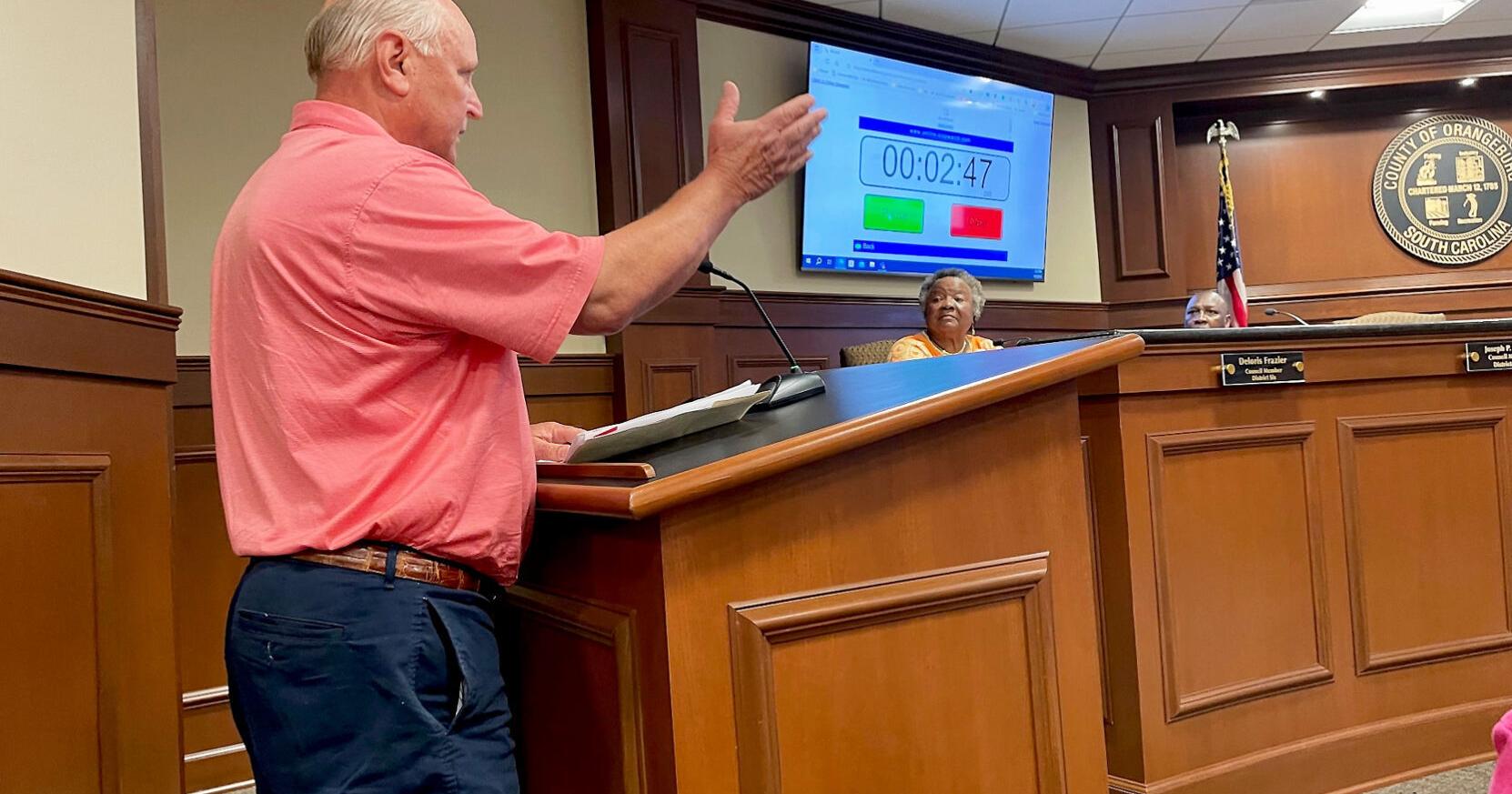 Orangeburg County Council: Action delayed on Riverbank rezoning; development questions continue - Vimarsana News