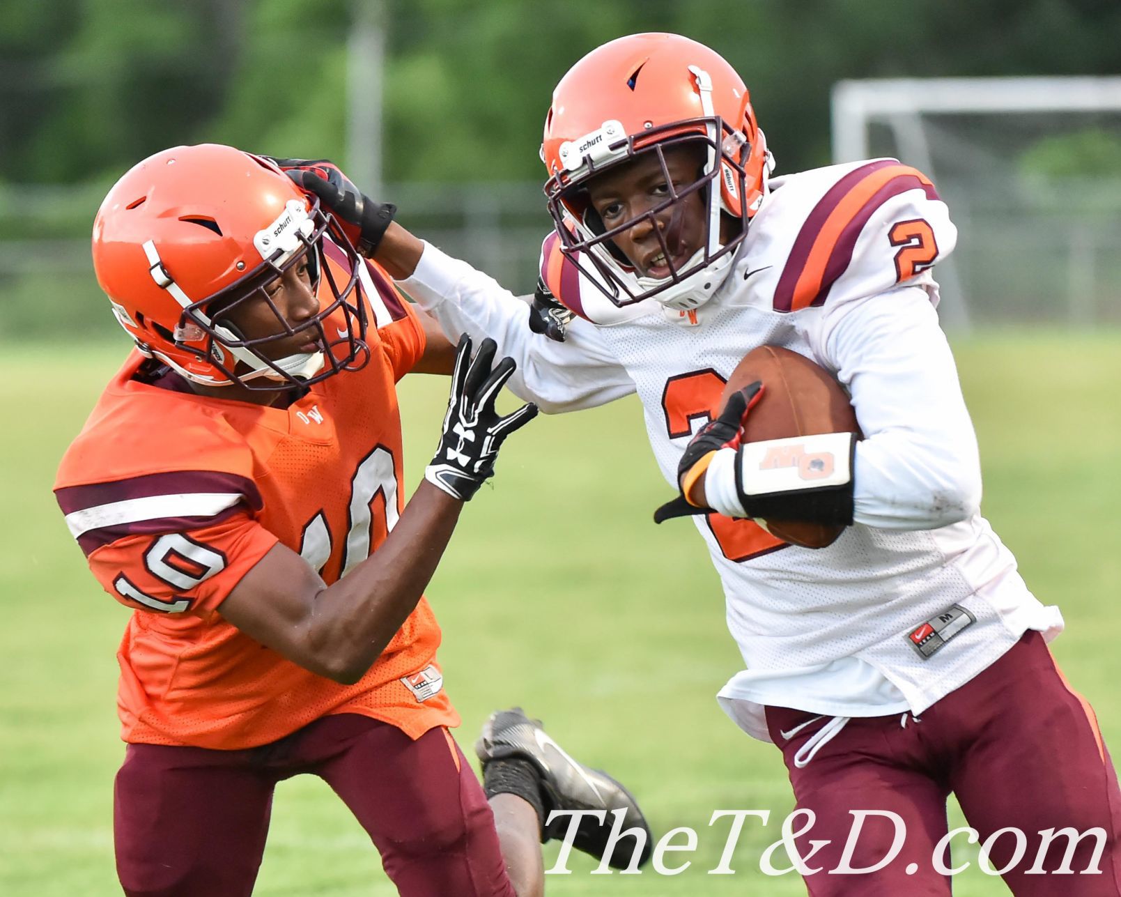 IN PHOTOS: Orangeburg-Wilkinson Maroon And Orange Spring Football Game 2018