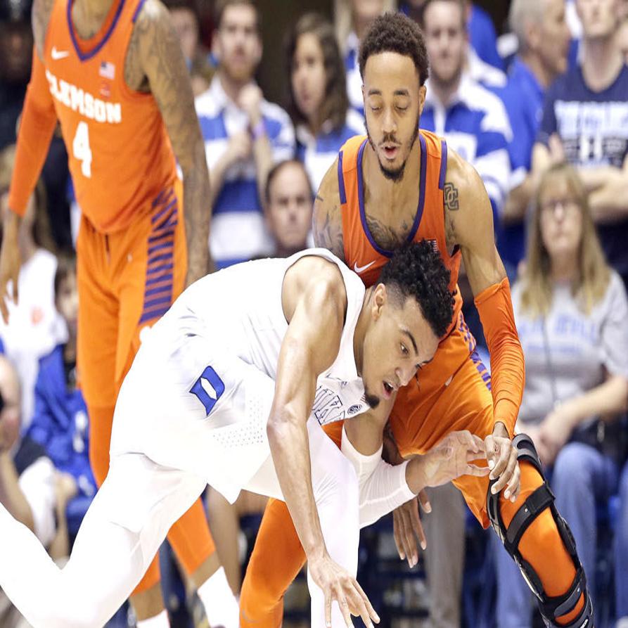 Clemson Basketball Williamson Leads No 1 Duke Past Tigers 87 68