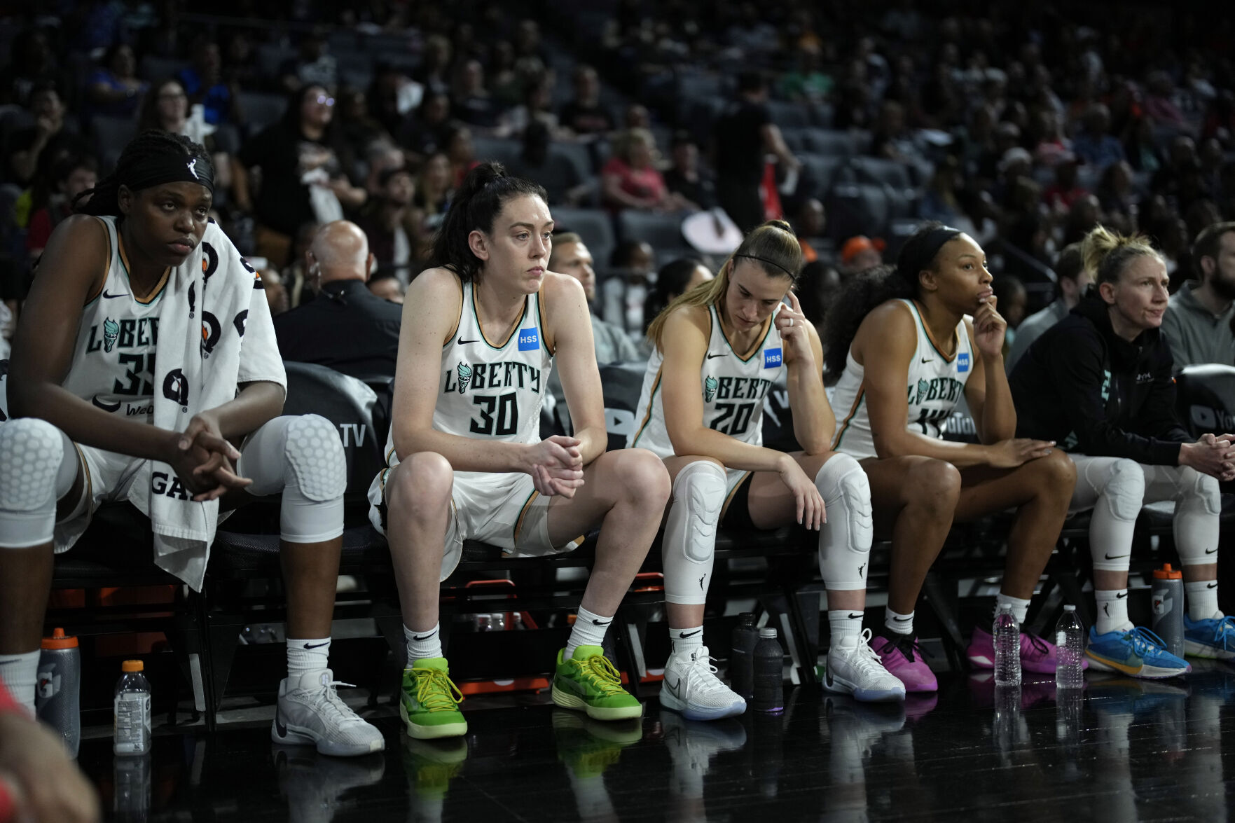 Aces Rout Liberty, Take 2-0 Series Lead In WNBA Finals