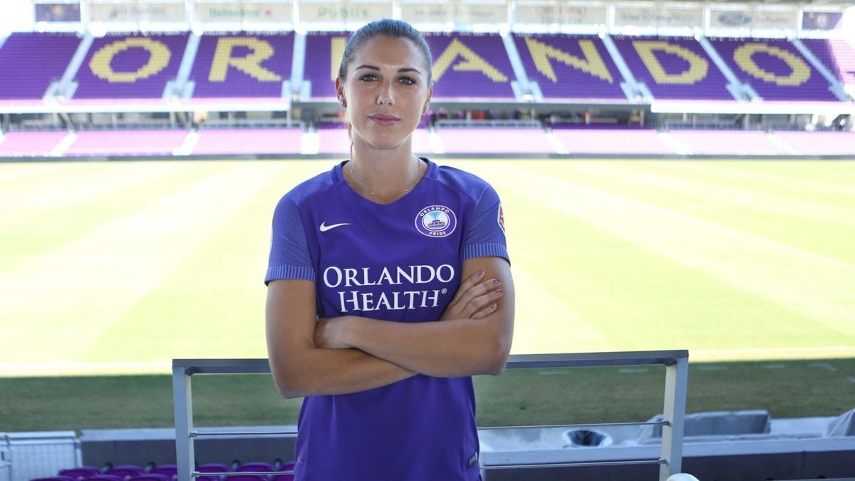Orlando Pride star Alex Morgan.