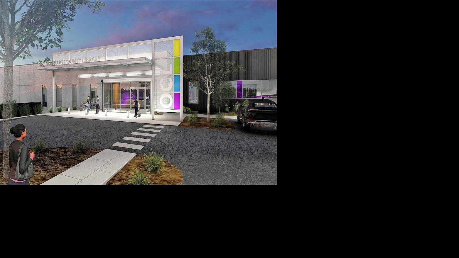 Orangeburg County Library Rendering