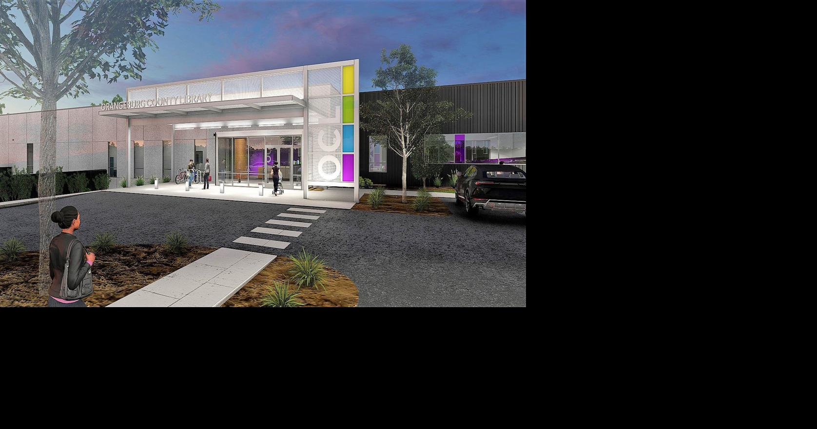 Orangeburg County Library Rendering