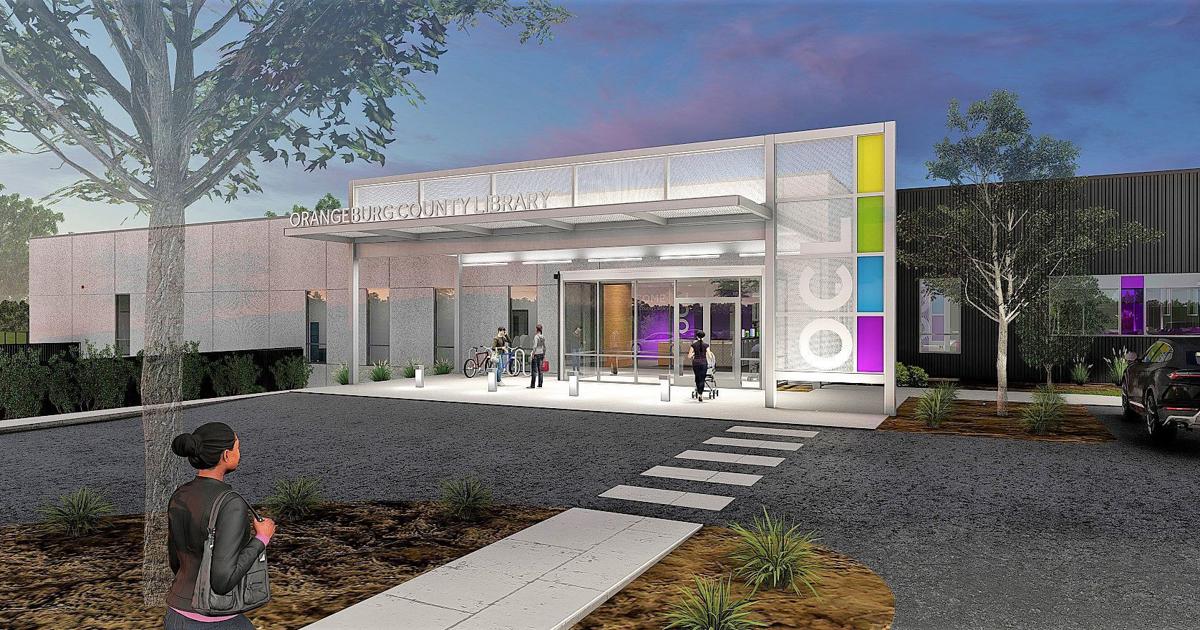 Orangeburg County Library Rendering