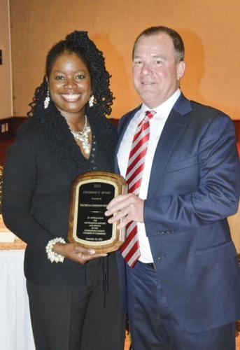 Chamber banquet 2012 Rachelle Jamerson-Holmes