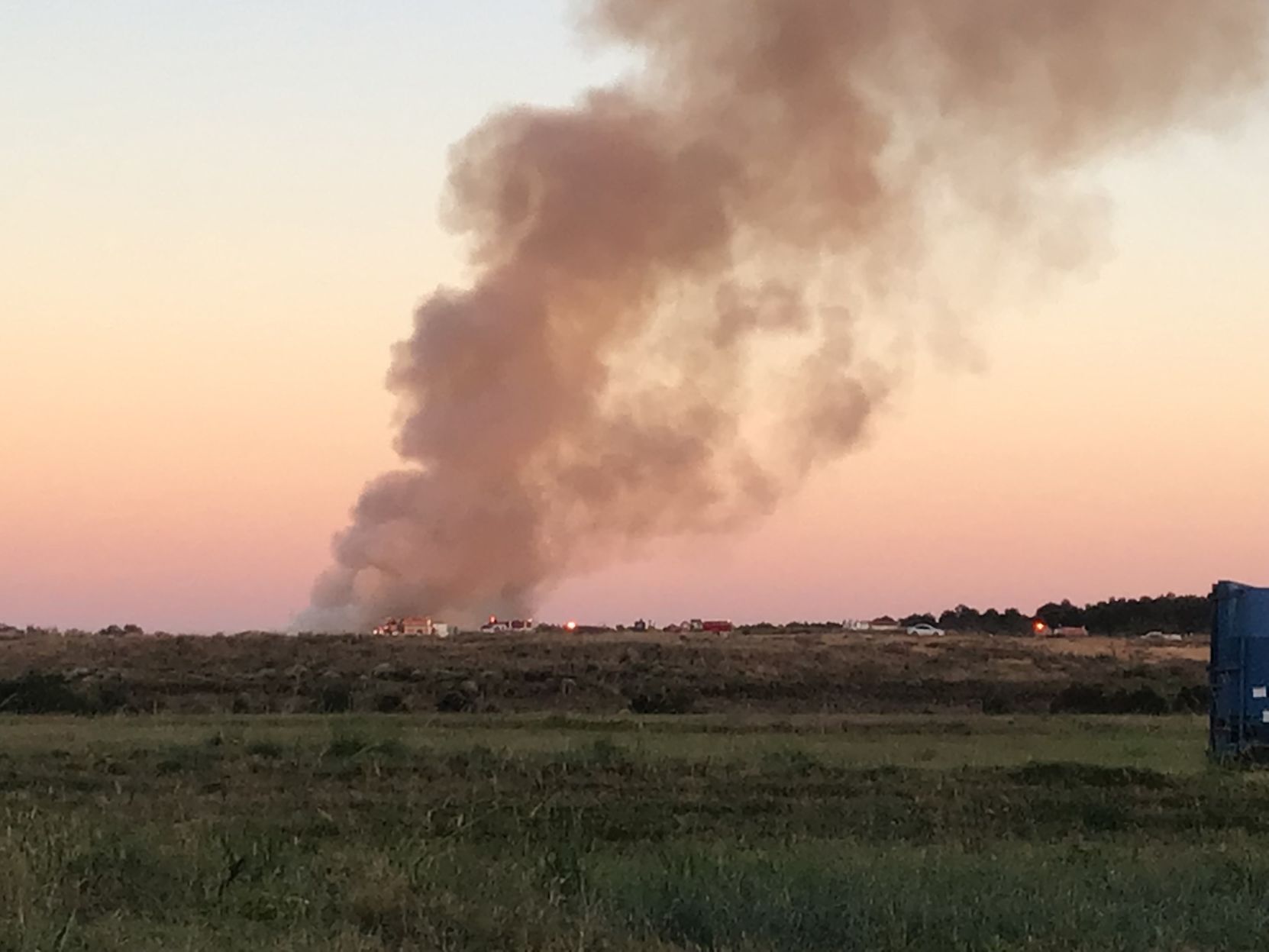 Trash Catches Fire At Landfill, Took Hours To Get Controlled