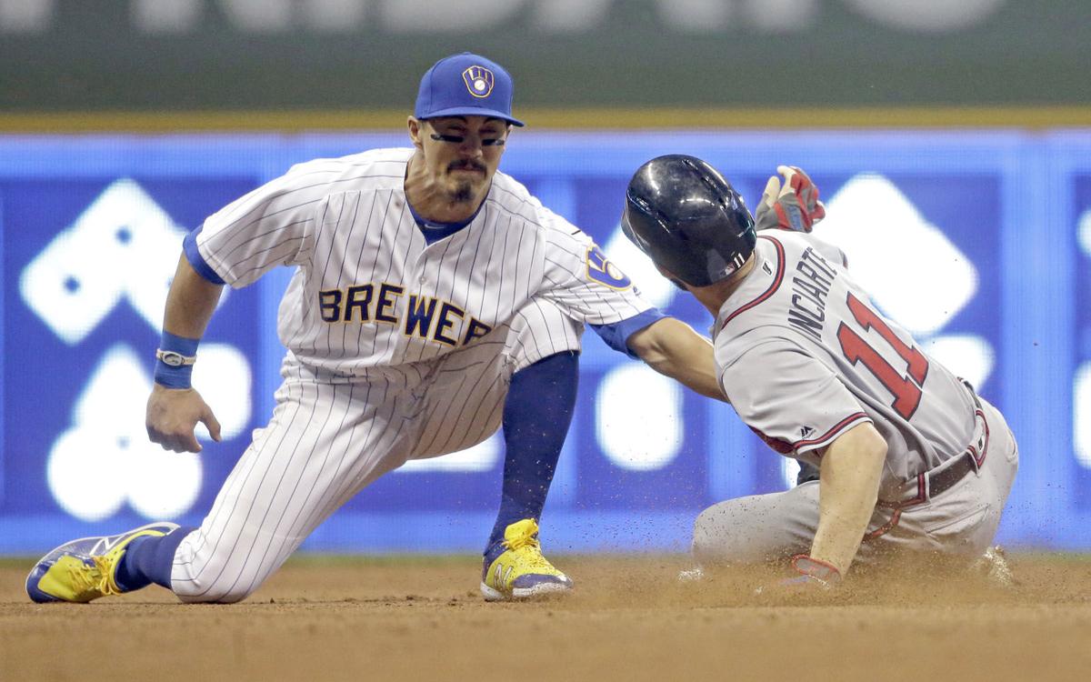 Brewers edge Braves, 54