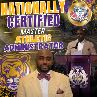 Derrick McQueen Earns Certified Master Athletic Administrator distinction from NIAAA