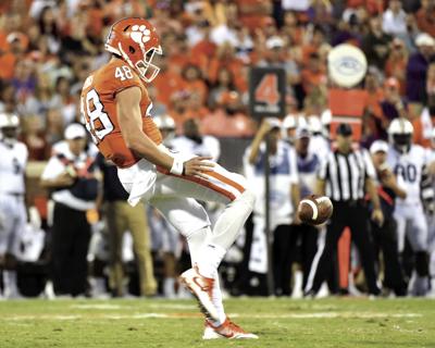 Clemson Football Will Spiers Is Starter But Battle Ongoing