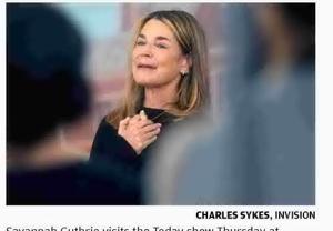 Savannah Guthrie visits 'Today' show