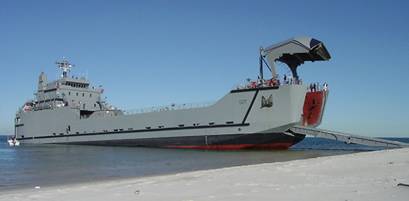 First U.S. Army Vessel to Bear Name of an African American Visits