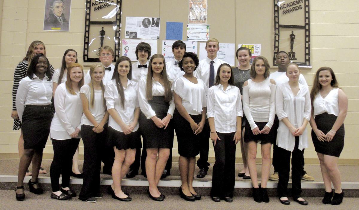 New members inducted into Edisto High School's NHS