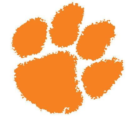 Clemson Tiger paw
