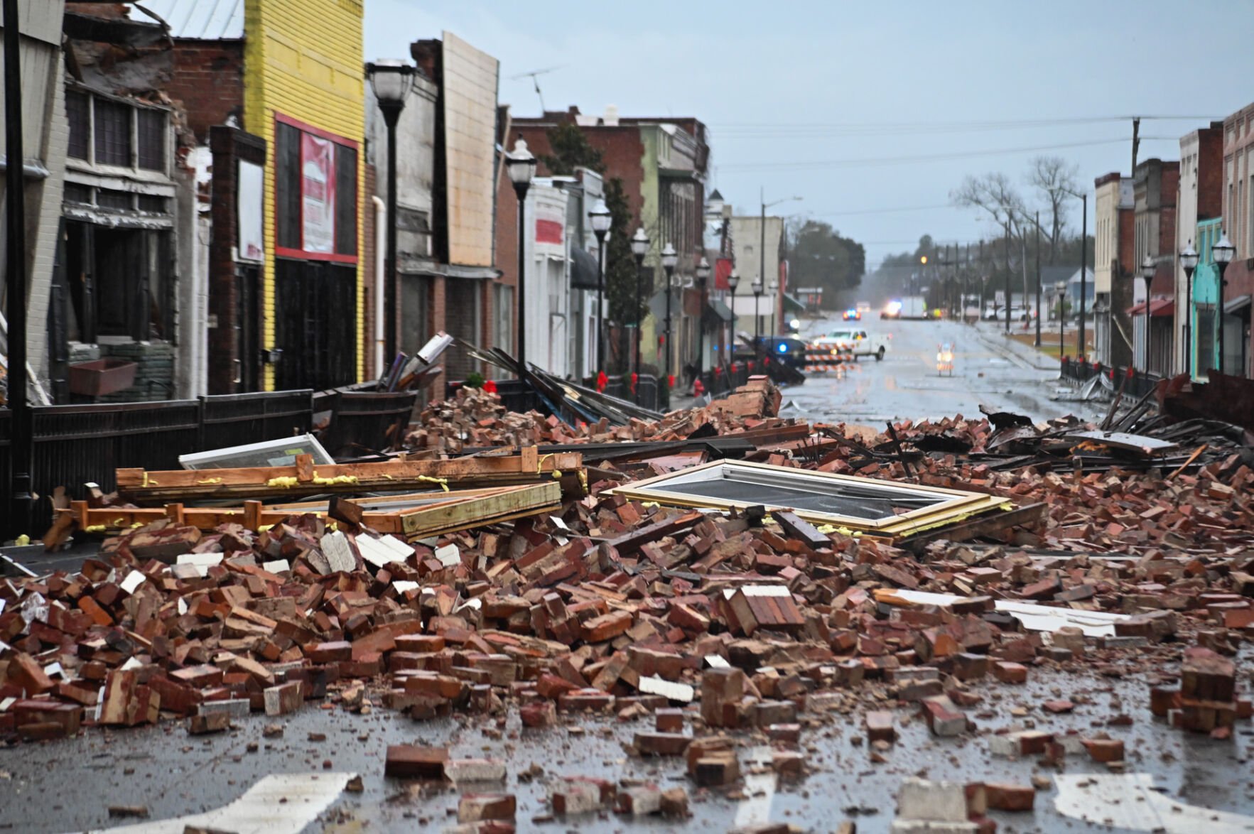 IN PHOTOS: Possible Tornado Hits Bamberg