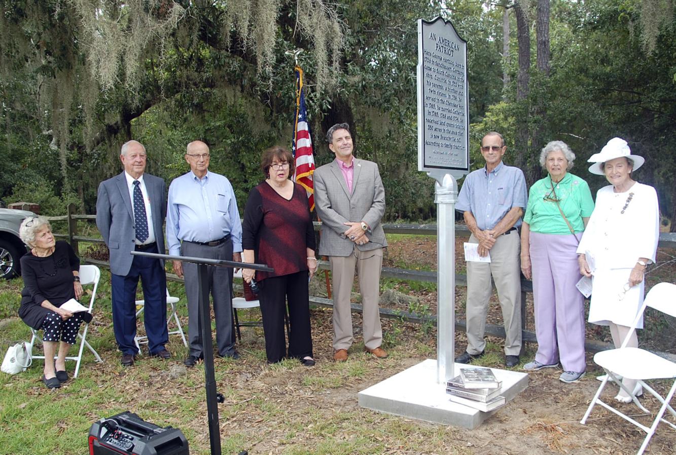 Historical marker honors local patriot