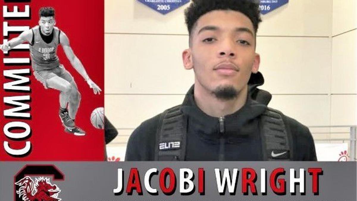 Carolina Basketball Wright Commits To Gamecocks Boys Thetandd Com