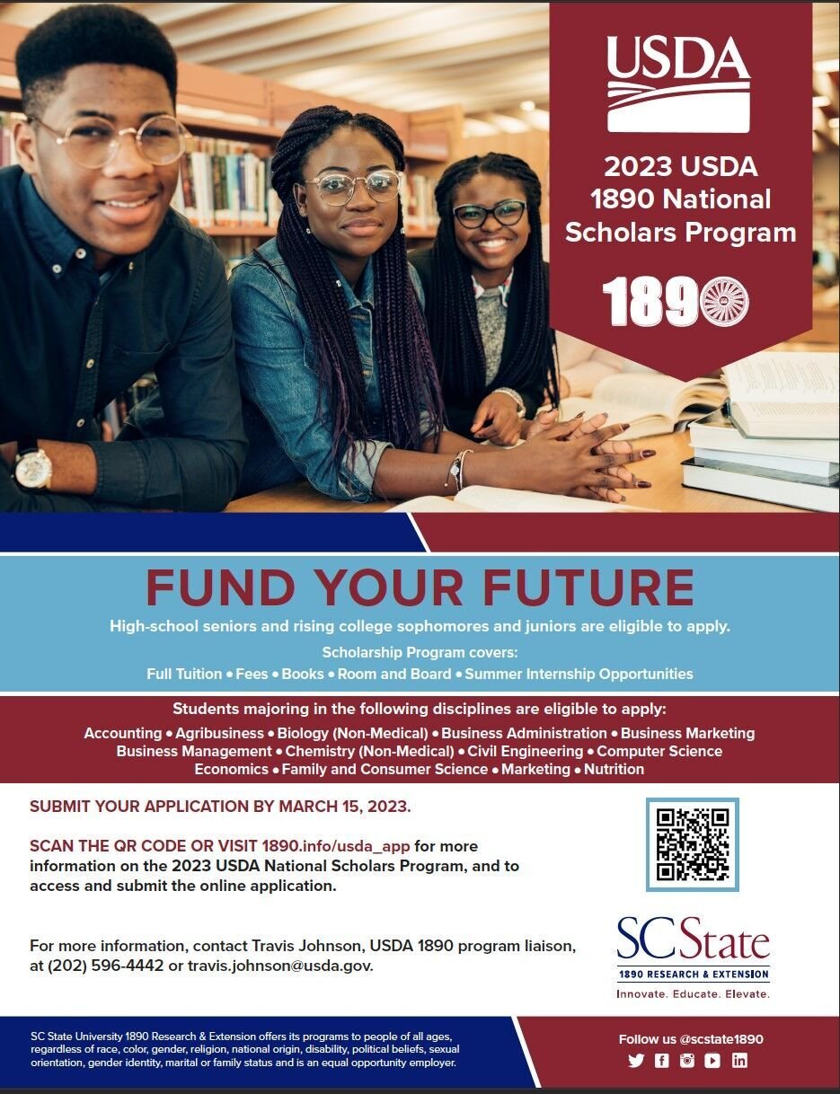 Applications Accepted For 1890 Scholars Program