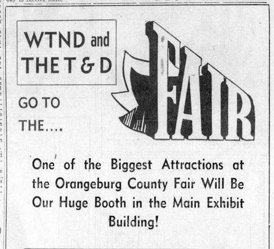 OUT OF THE PAST: 1950 Orangeburg County Fair