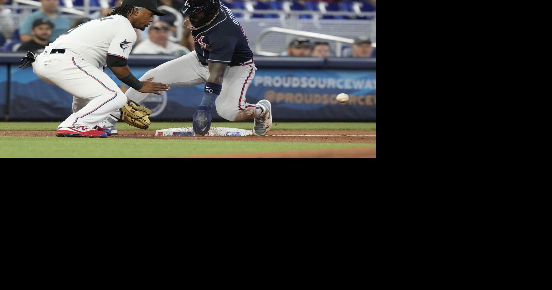 Marcell Ozuna powers Braves past Marlins