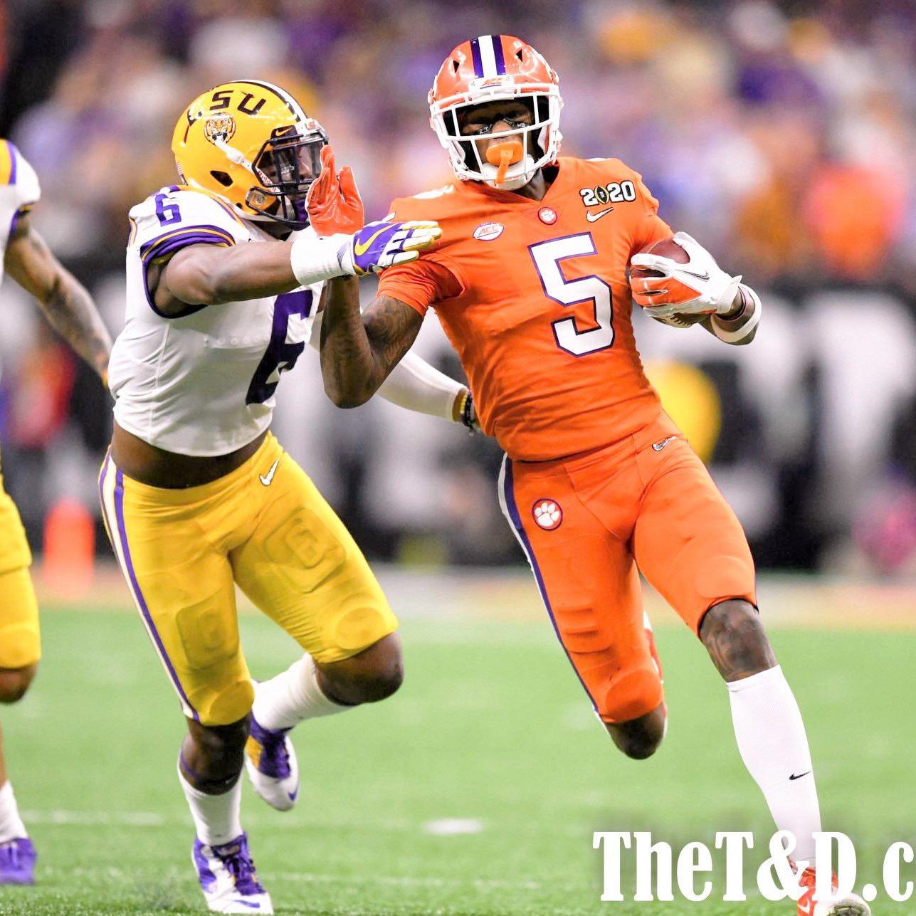 Clemson S Higgins Is First Pick Of 2020 Nfl Draft S 2nd Round
