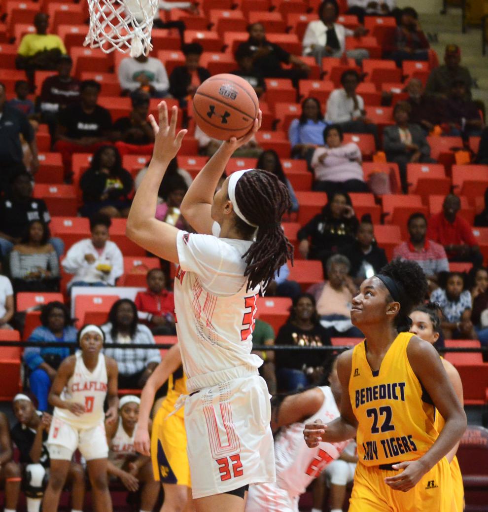 IN PHOTOS Claflin basketball teams top Benedict