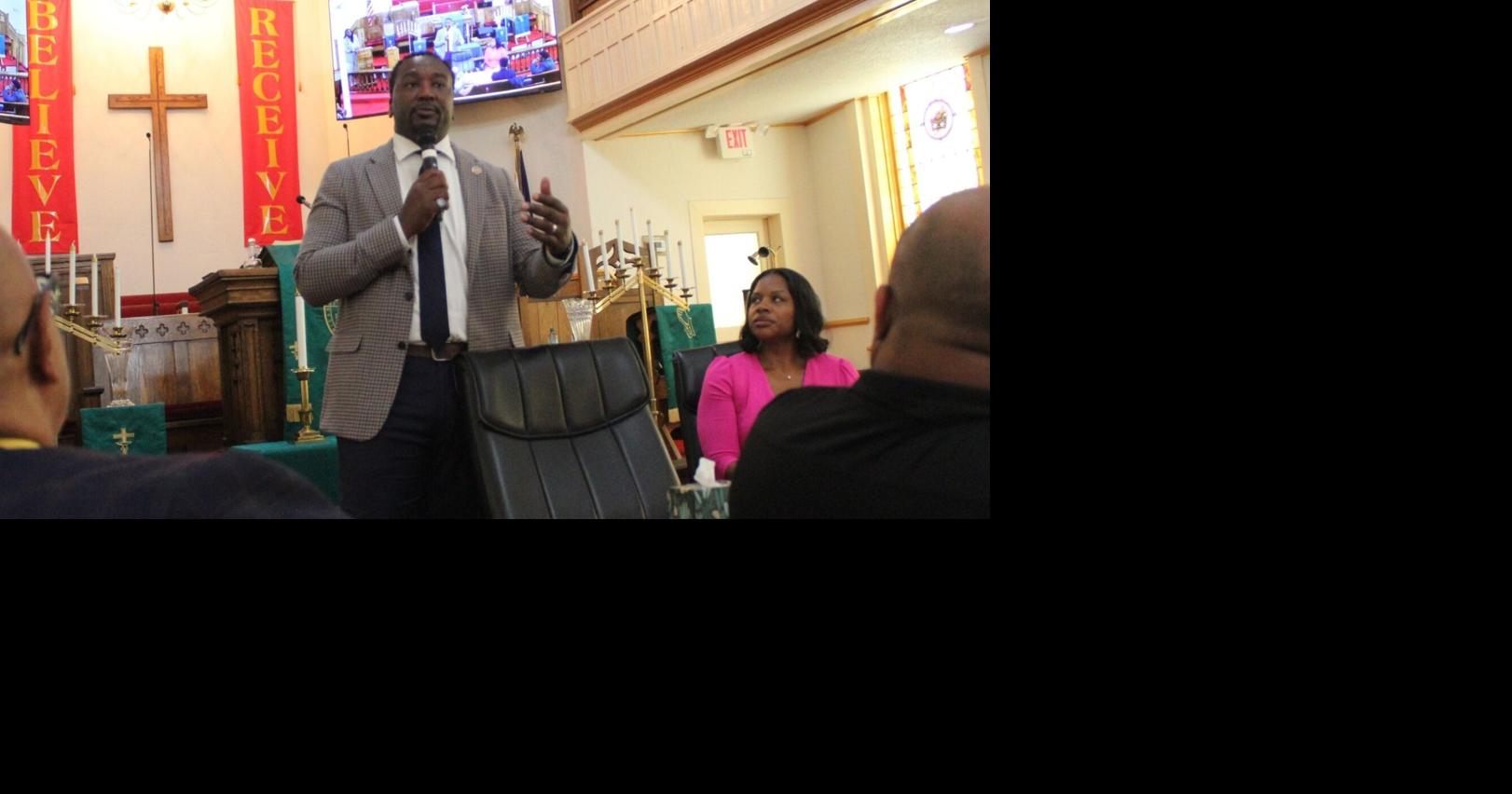 Dr. Jermaine Johnson focuses on unity and engagement in Orangeburg County event.