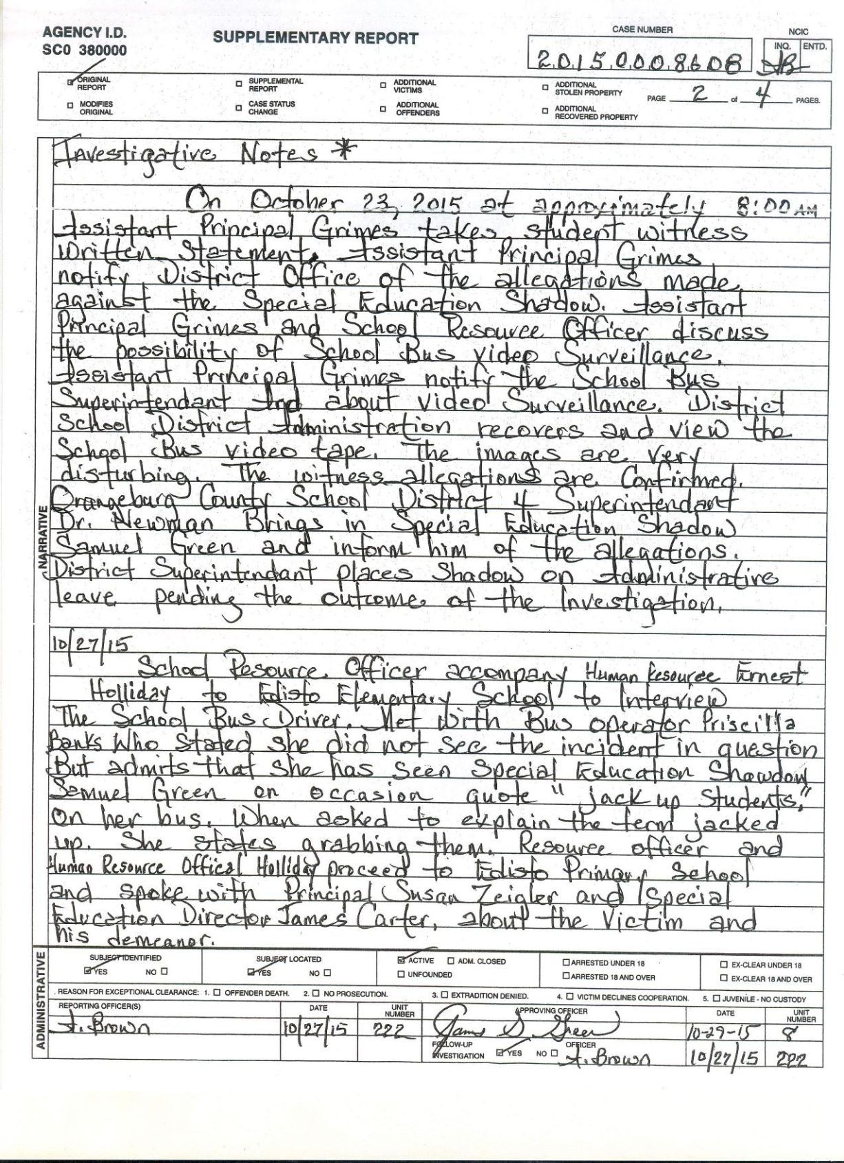 incident report 2 school bus assault thetandd com interview questions for school bus drivers
