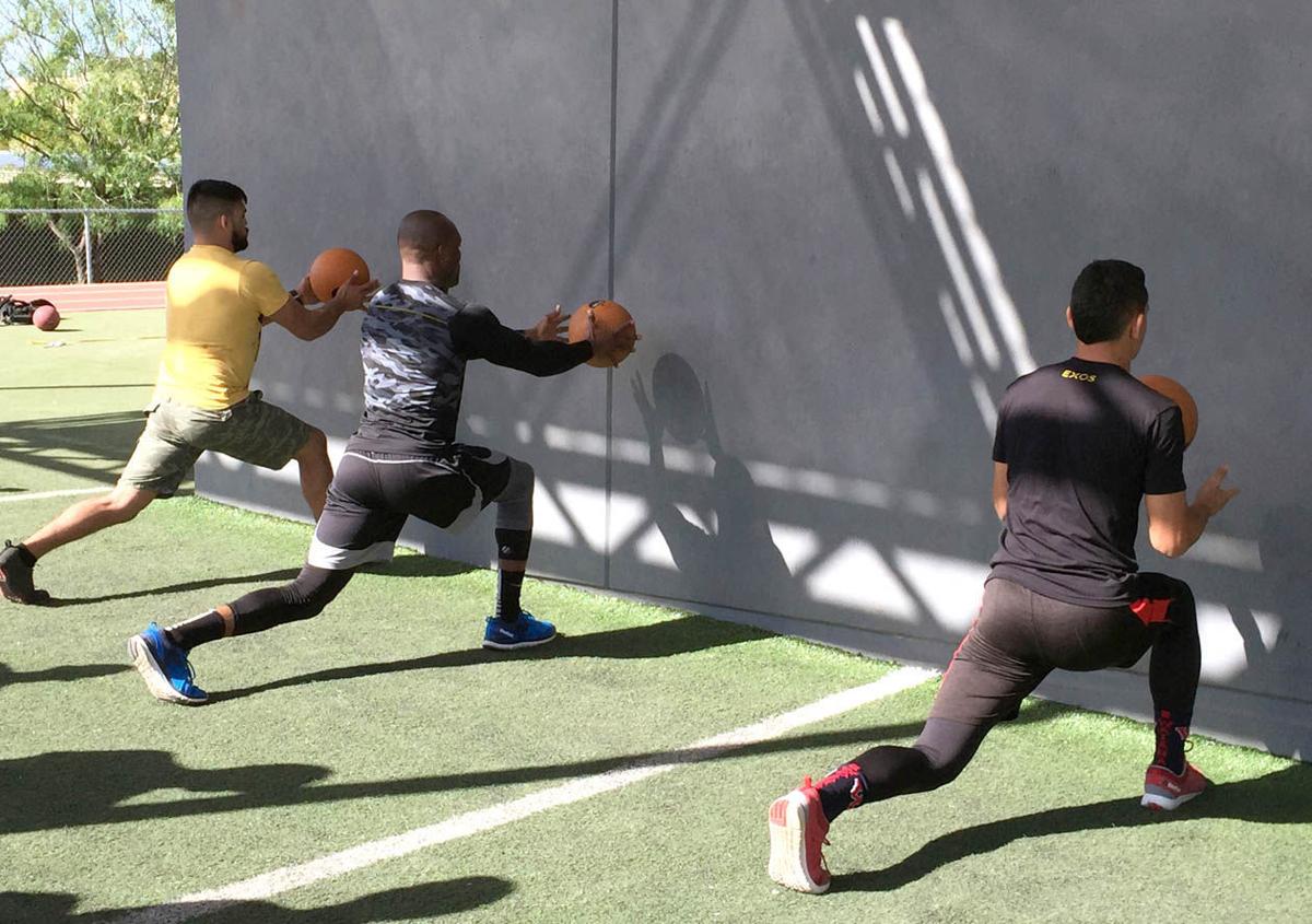 EXOS workouts designed for specific drills of NFL combine