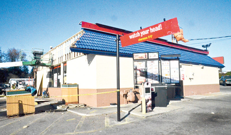 Old Burger King on Calhoun getting a total makeover