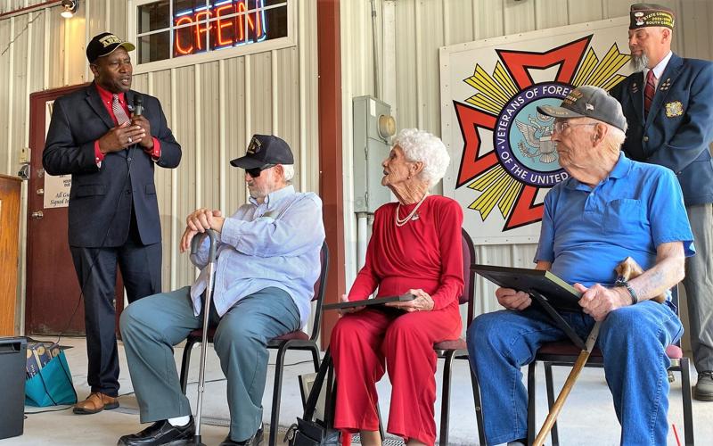 ‘Three brave comrades’ World War II veterans honored in Eutawville