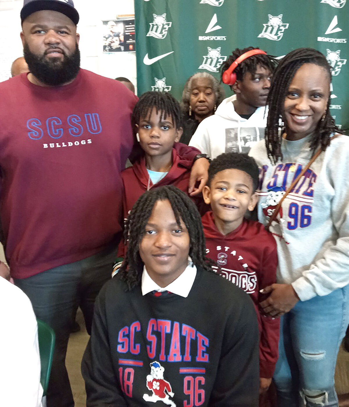 Tyler Jones Signs NLI to Play Football at SC State, Bringing Winning Pedigree with Other Talented Signees