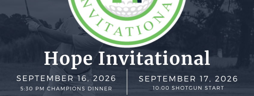 Mark Your Calendars for The Hope Invitational