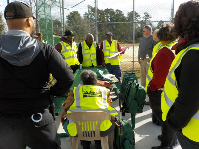 Disaster response drill concludes town's CERT training