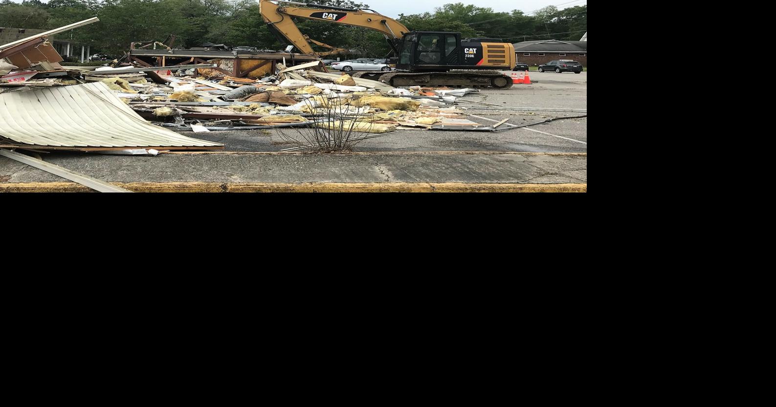 Demolition continues on former Bamberg hospital; county prepares for