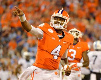 Clemson Qb Watson Punter Pinion Honored By Acc Sports