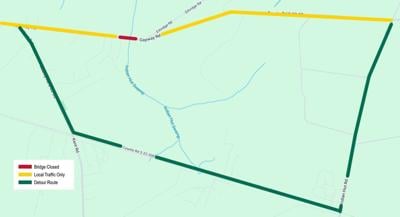 SCDOT to close Gapway Road Bridge over Indian Hut Swamp in Georgetown County