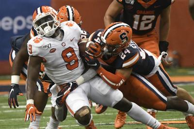 Clemson Football Tigers Squeeze Orange Clemson Tigers
