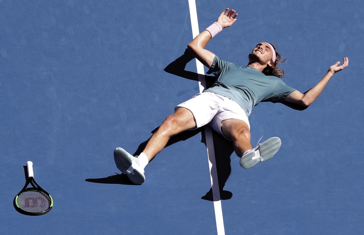 Tsitsipas reaches 1st Slam semi, plugs YouTube; Collins wins | Sports | thetandd.com