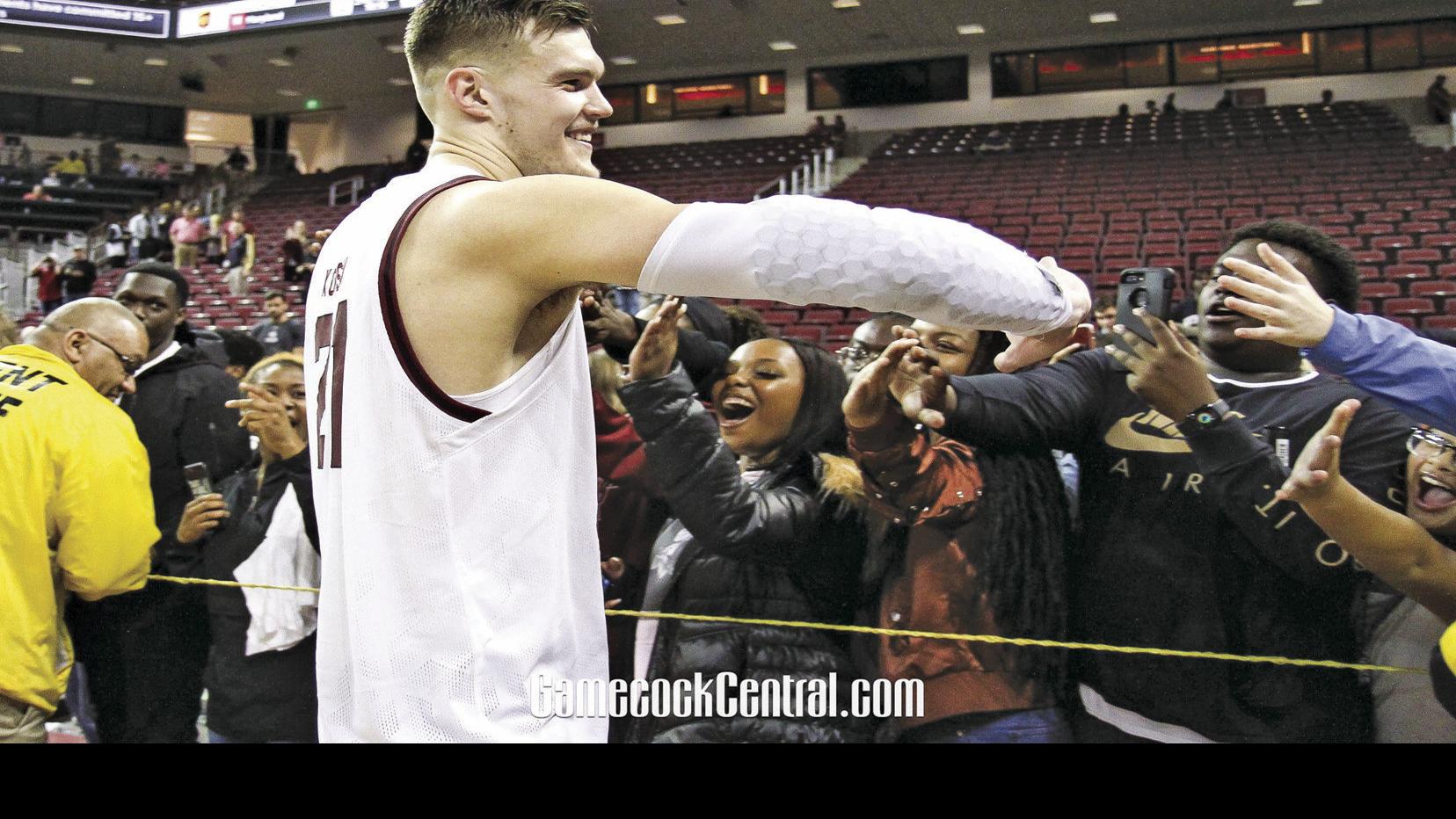 Carolina Basketball Maik Kotsar Finishing Strong South Carolina