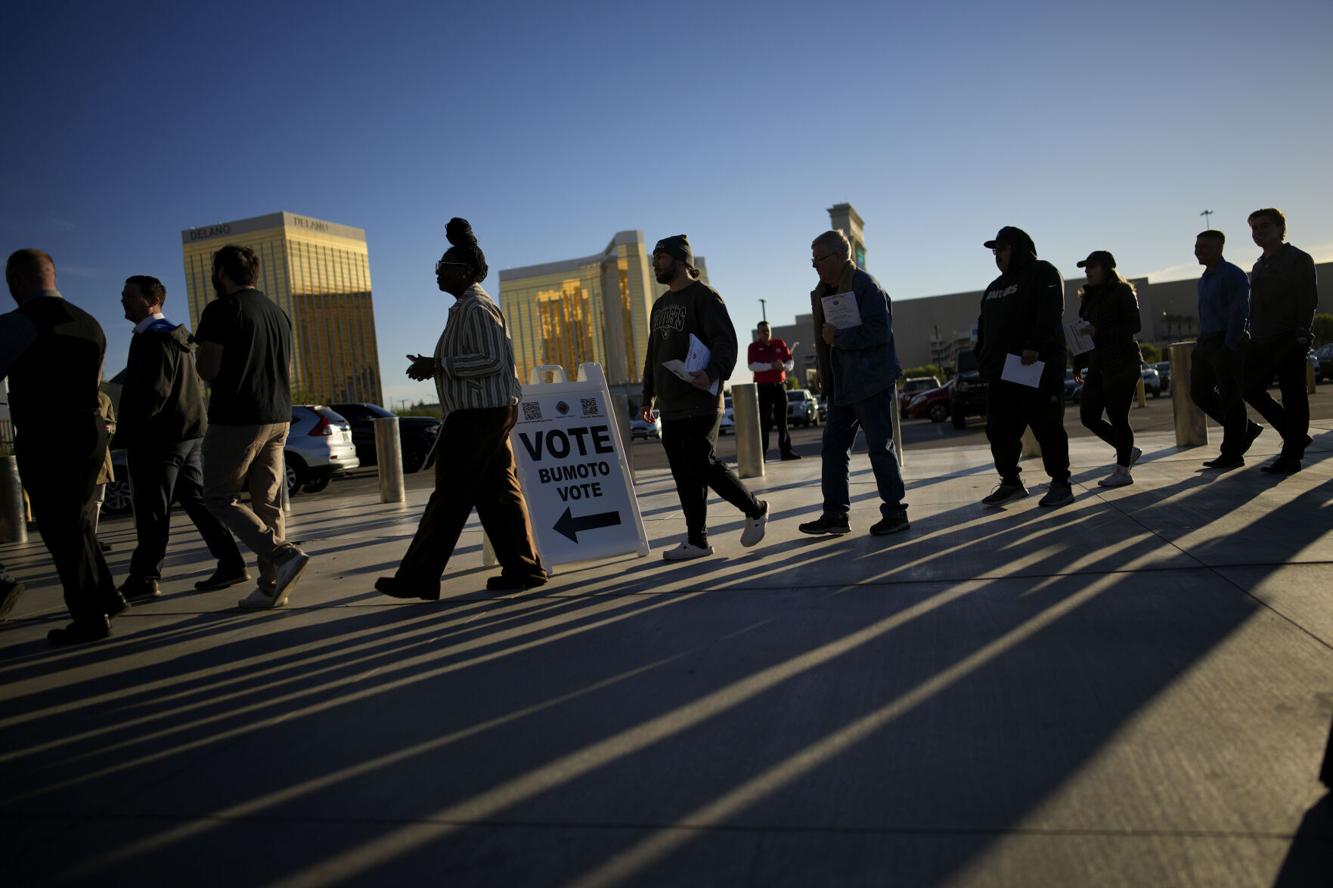 APTOPIX Election 2024 America Votes Nevada