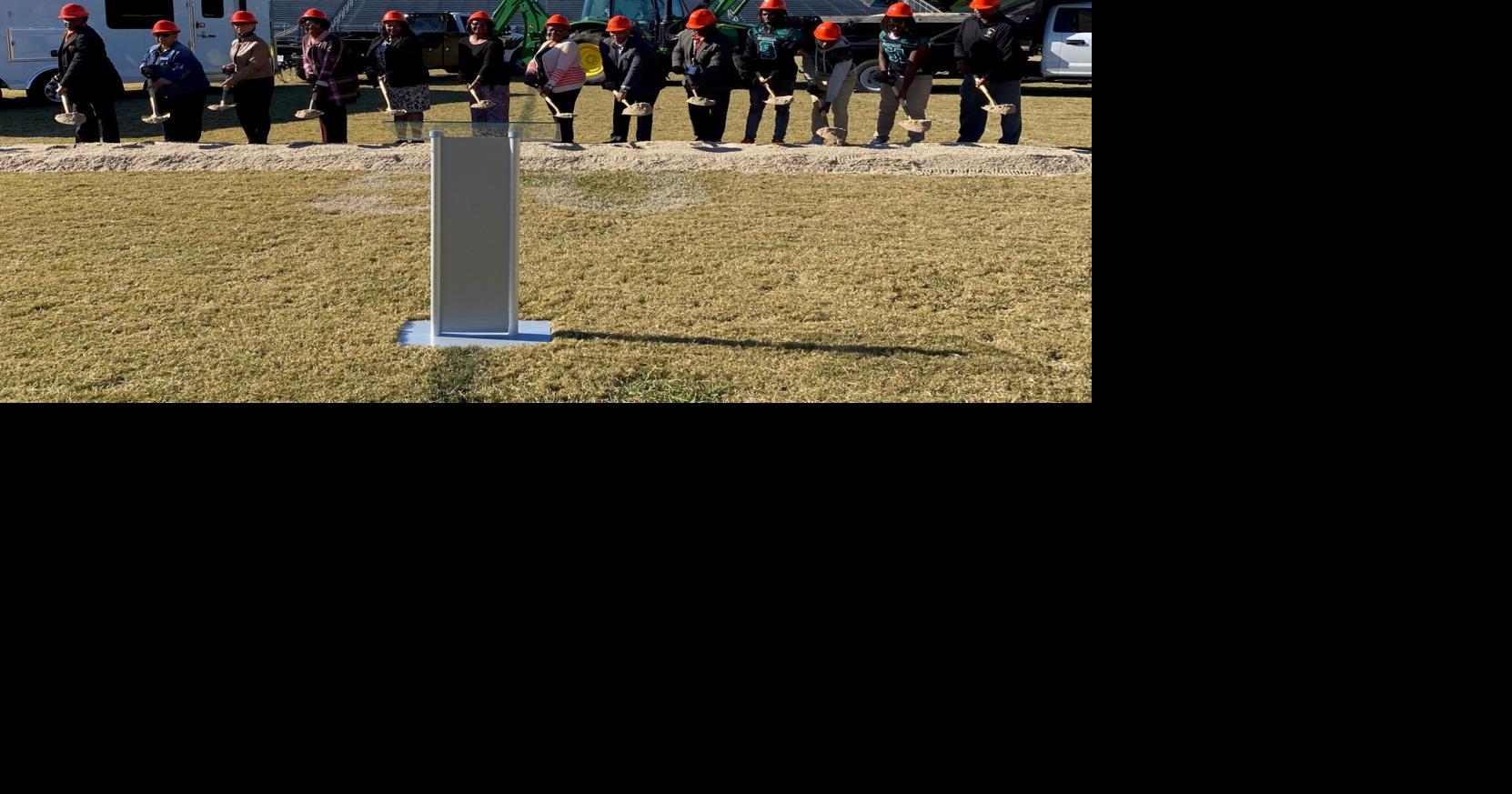Lake Marion High School and Technology Center officials and students