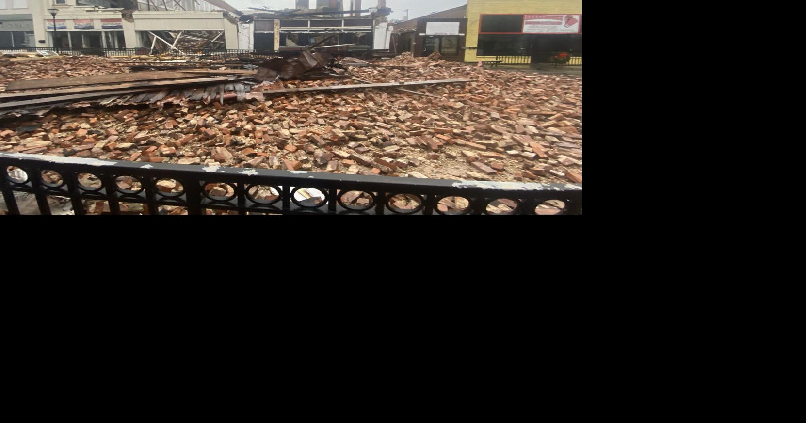 Downtown Bamberg storm damage pictures