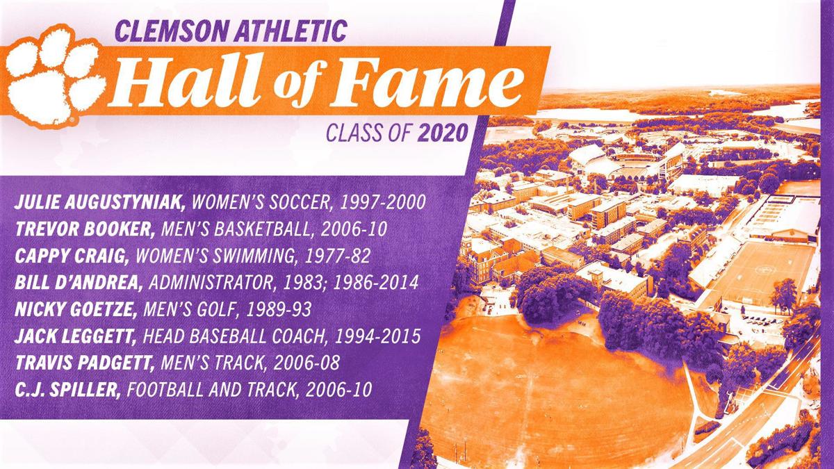 Spiller Leggett Headline Clemson 2020 Hall Of Fame Class