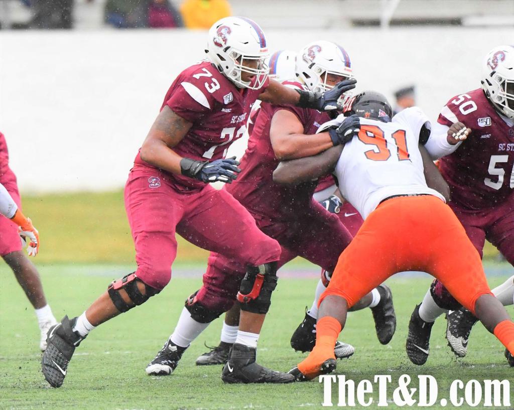 Sc State Football Four Bulldogs Earn Meac Weekly Player Of The