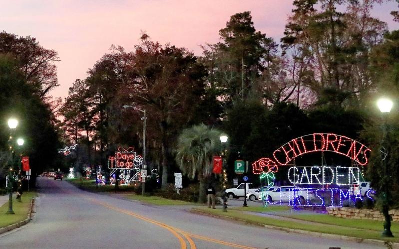 Christmas in Edisto Gardens