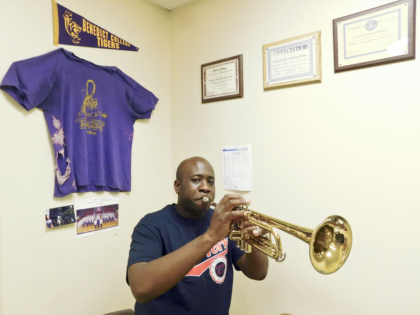 Denmark-Olar High School Band Grows From 11 To 60 Under New Director