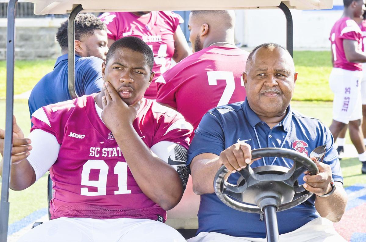 Roderick and Buddy on Media Day