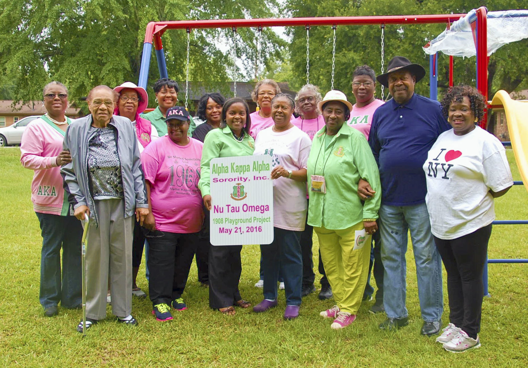 New playground equipment part of AKA chapter s ongoing effort to