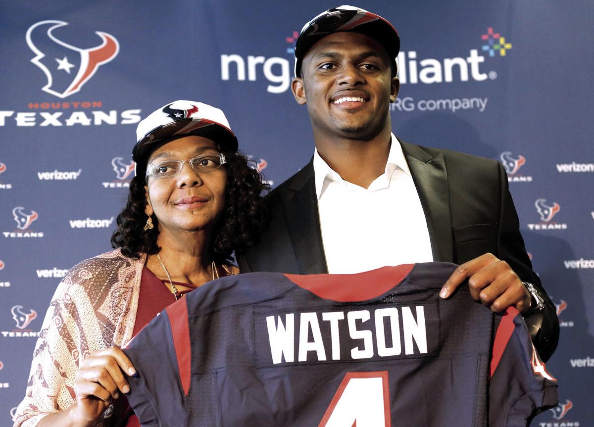 Texans Watson's Mom Football