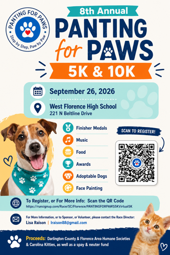 8th Annual Panting for Paws 5K and 10K
